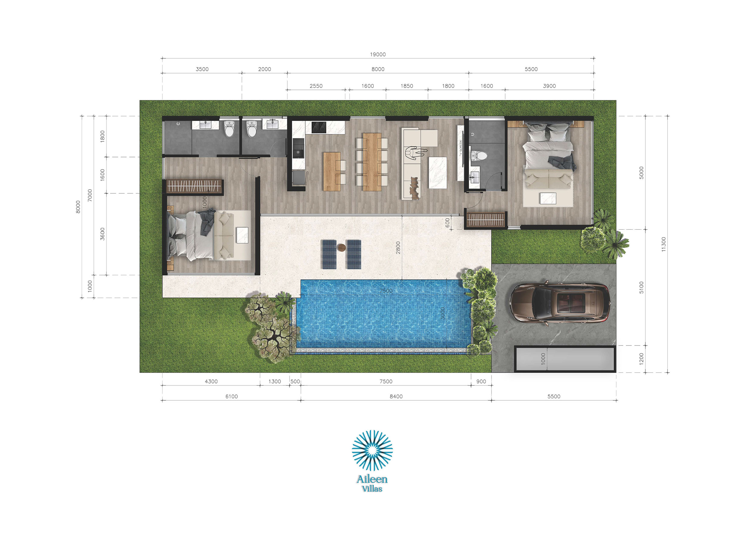 2 BR